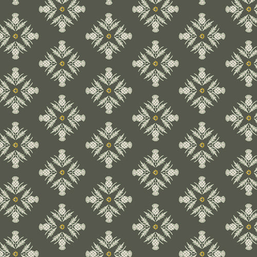 Art Gallery Fabrics - Sharon Holland - Spruce - Blooming Thistle