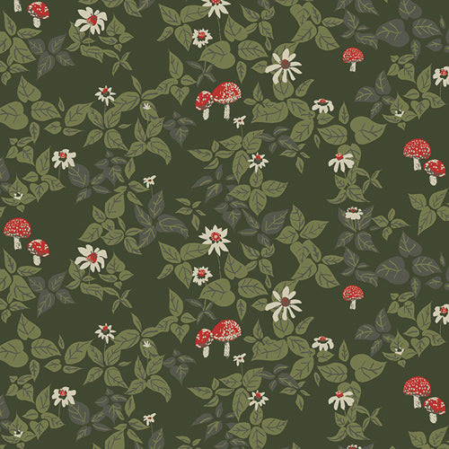 Art Gallery Fabrics - Sharon Holland - Spruce - Woodland Walk