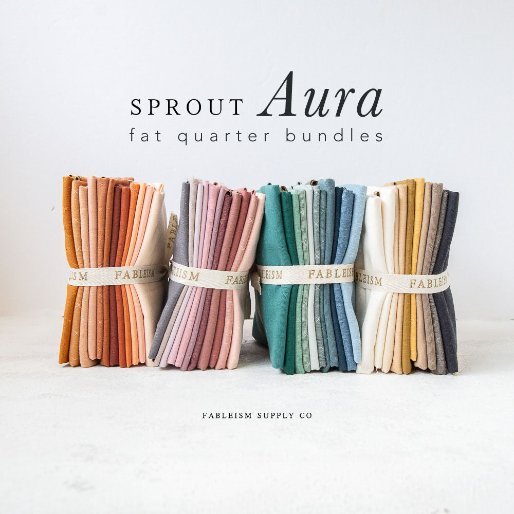 Fableism - Sprout Aura Fat Quarter Bundle - Adventurous (12-teilig)