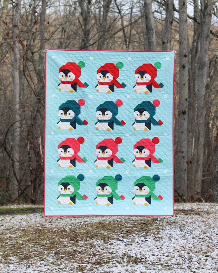 Schnittmuster Quilt "Winter Waddle" von Satomi Quilts (englisch)