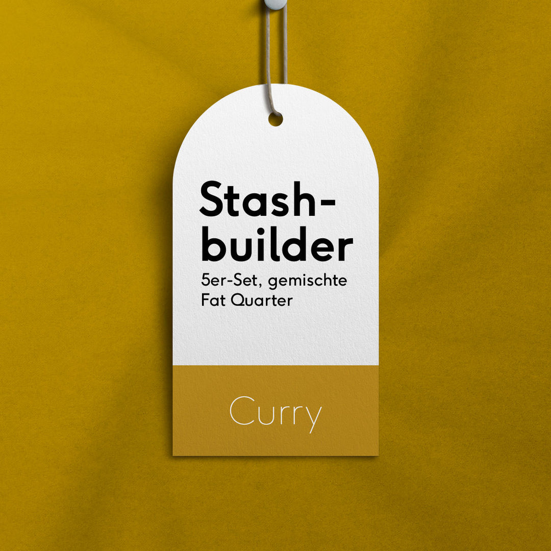 Stashbuilder "Curry and Friends" 5 Fat Quarter