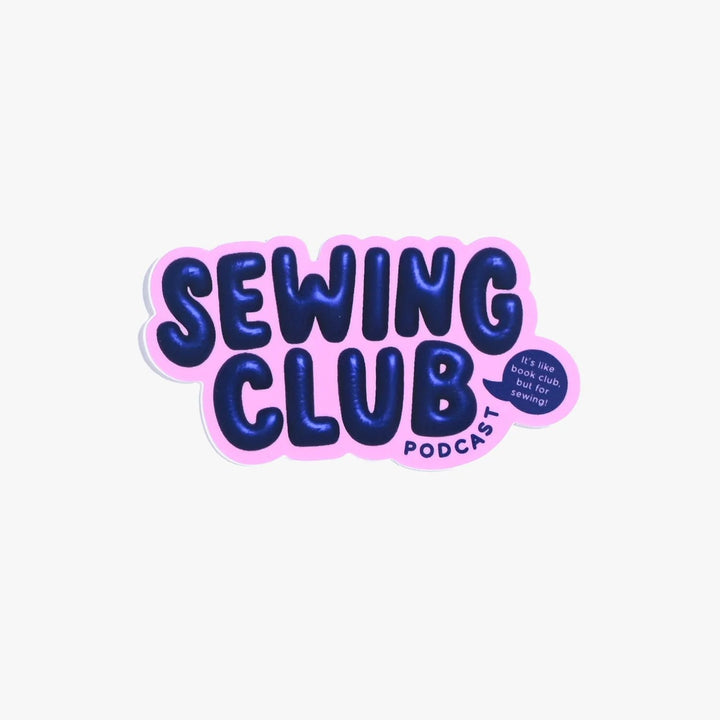Vinyl Sticker von Kylie and the Machine: Sewing Club