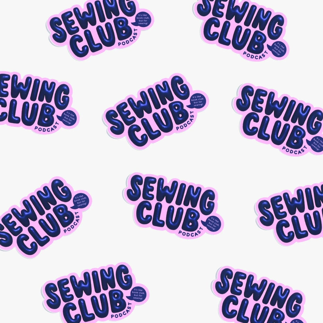 Vinyl Sticker von Kylie and the Machine: Sewing Club