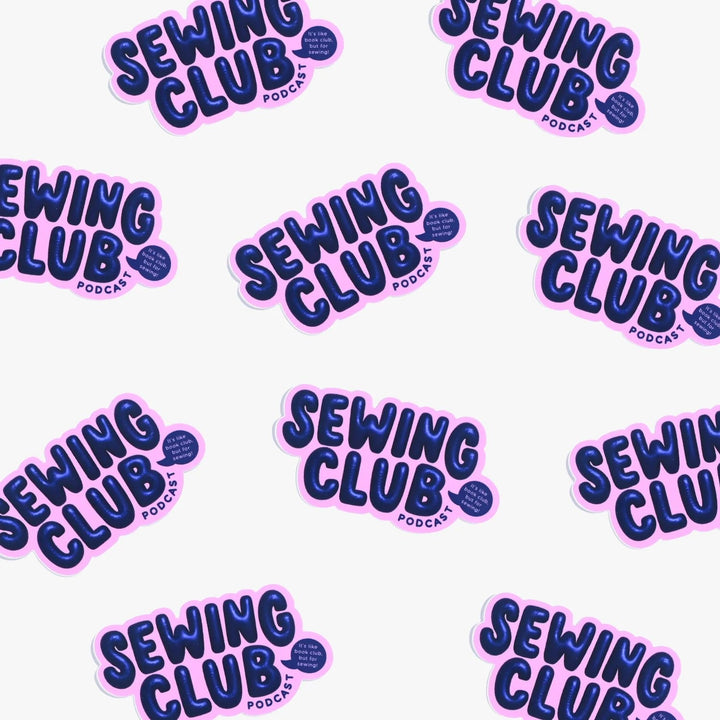 Vinyl Sticker von Kylie and the Machine: Sewing Club