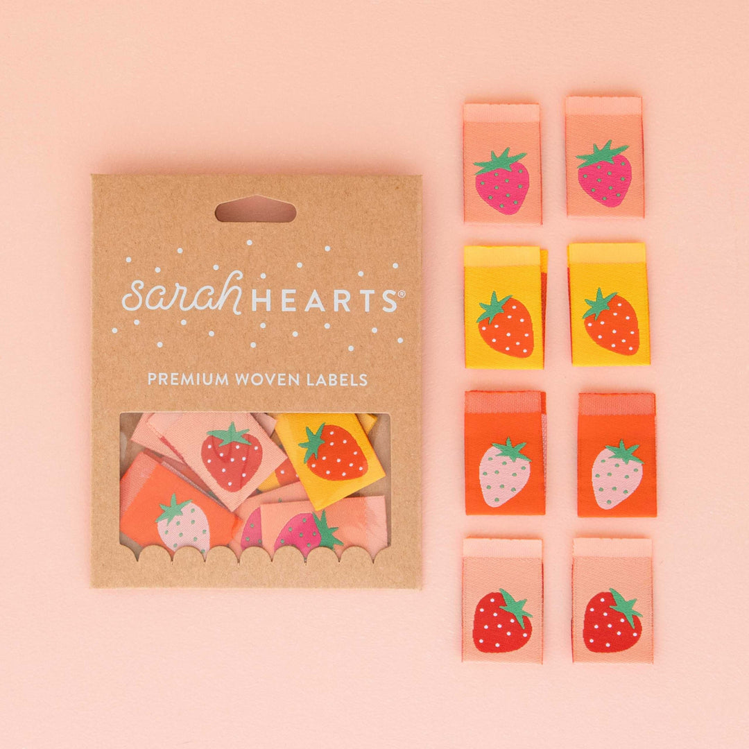 Webetiketten von Sarah Hearts: Strawberry