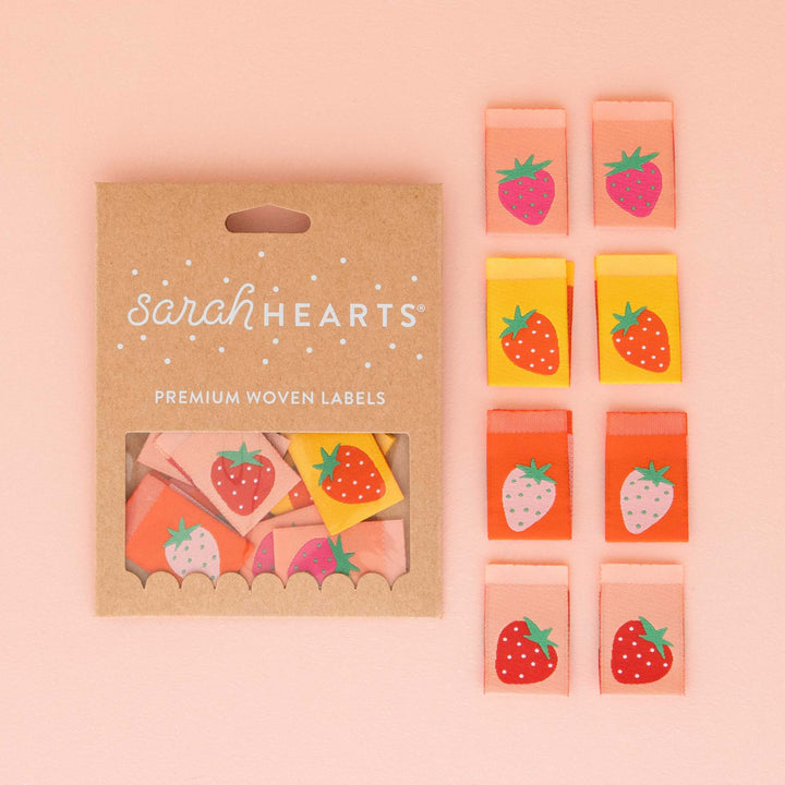 Webetiketten von Sarah Hearts: Strawberry