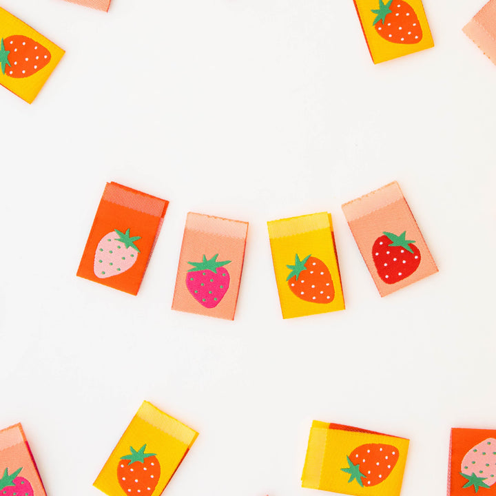 Webetiketten von Sarah Hearts: Strawberry