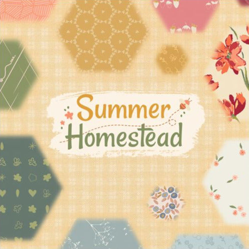 Art Gallery Fabrics - The Sewcial Bee Collective - Summer Homestead - Blueberry Hill