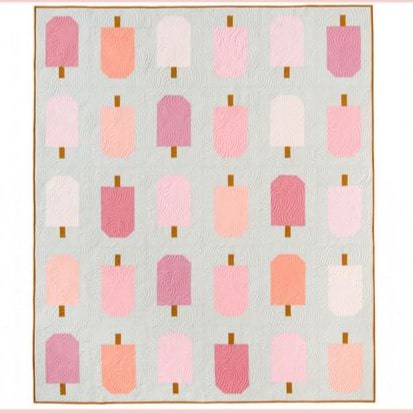 Schnittmuster Quilt "Summer Pop" von Lo &amp;amp; Behold Stitchery