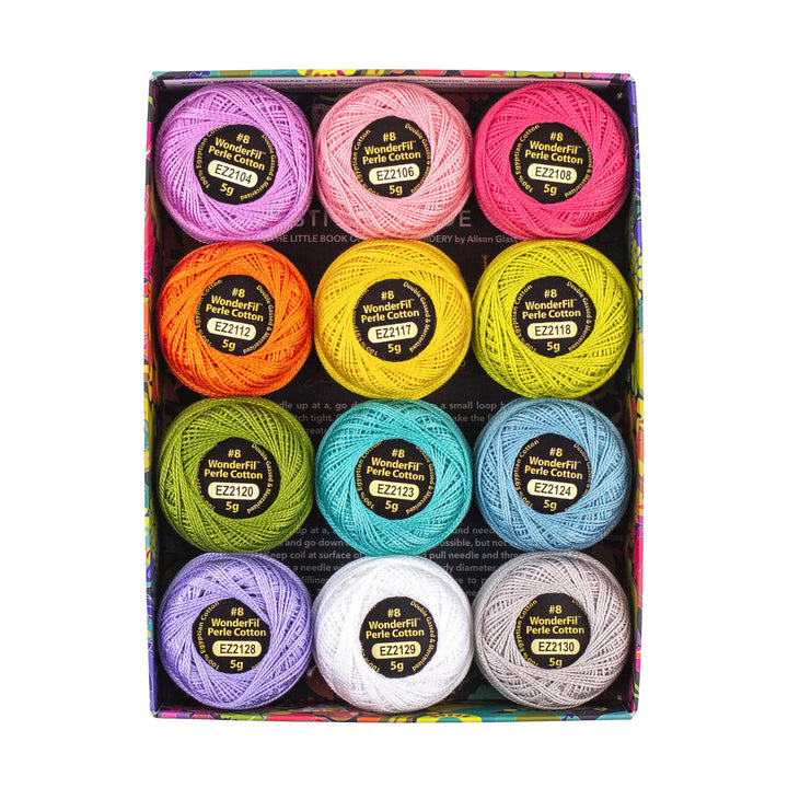 Wonderfil - Alison Glass - Eleganza Color Set - 8wt - Sun