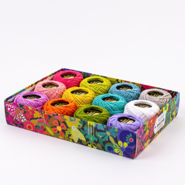Wonderfil - Alison Glass - Eleganza Color Set - 8wt - Sun