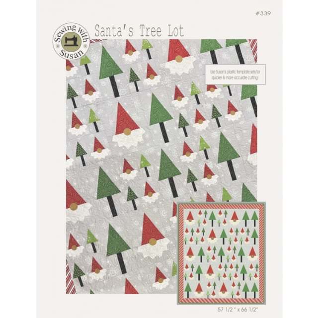 Schnittmuster Quilt "Santa`s Tree Lot" von Suzn Quilts (englisch)