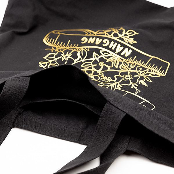 Nähgang Tasche mit Goldaufdruck "Nähgang"