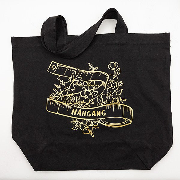 Nähgang Tasche mit Goldaufdruck "Nähgang"