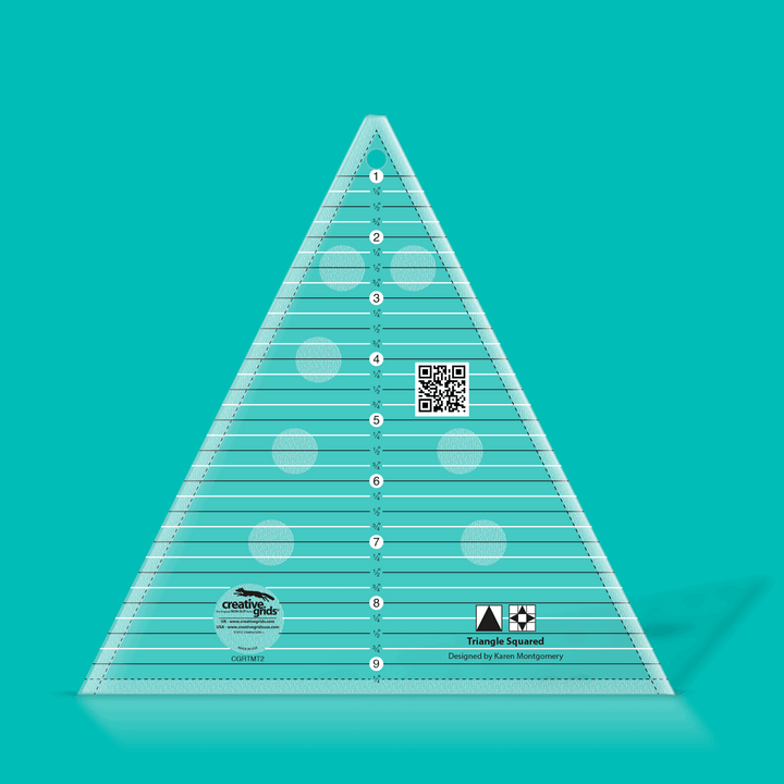 Creative Grids Lineal - Triangle Squared 9,5 Inch