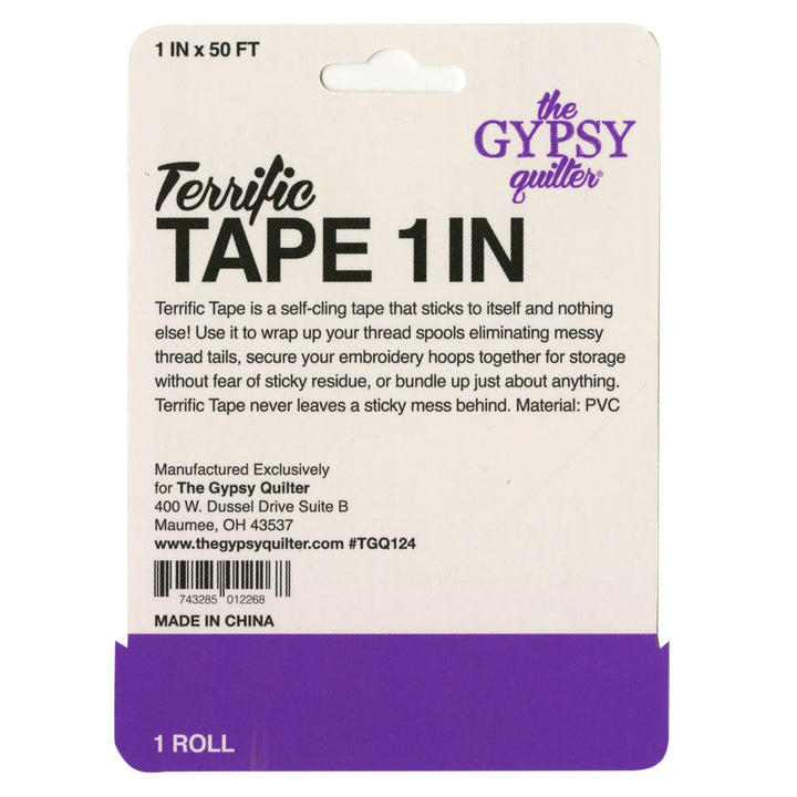 The Gypsy Quilter Terrific Tape 1inch