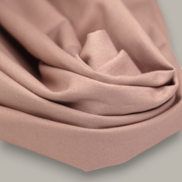 Mind the Maker - Dawn Cotton Canvas in Dusty Rose
