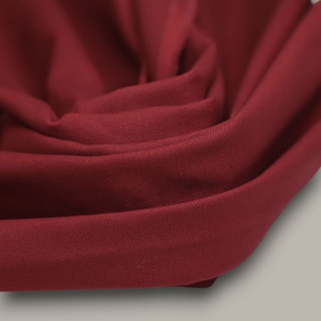 Mind the Maker - Dawn Cotton Canvas in Deep Red