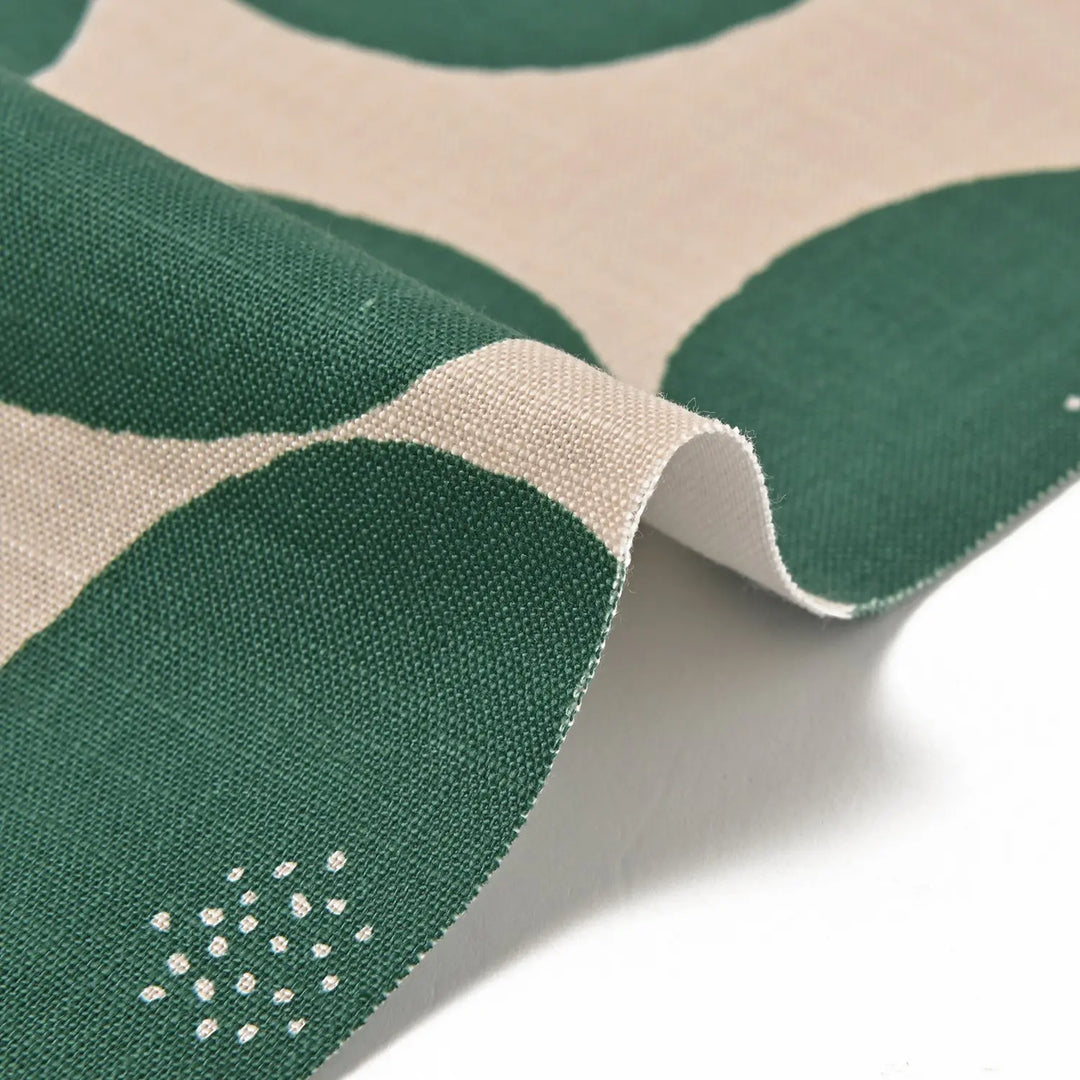 Kokka  MUDDY WORKS Anpan in Mortley/Weiß (Lightweight Canvas)