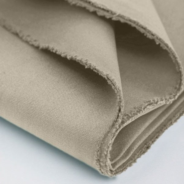 Mind the Maker Fargo Cotton Canvas in Oat - Reststück 50cm