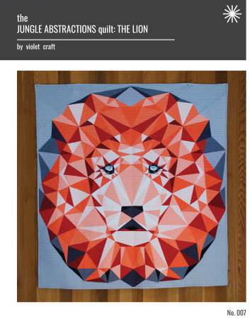Schnittmuster Violet Craft "The Lion Quilt" (Foundation Paper Piecing)