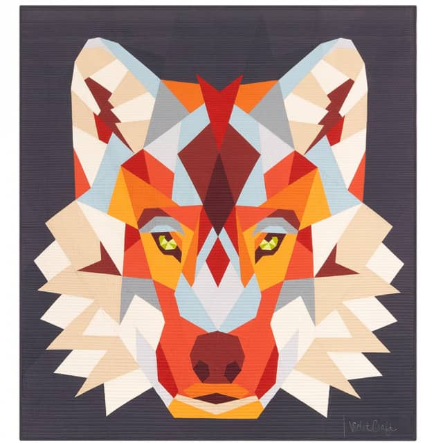 Schnittmuster Violet Craft "Wolf Abstractions" (Foundation Paper Piecing)
