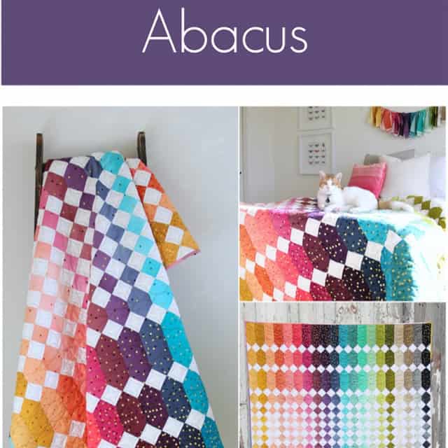 Quilt-Schnittmuster "Abacus" von V &amp;amp; Co. (englisch)