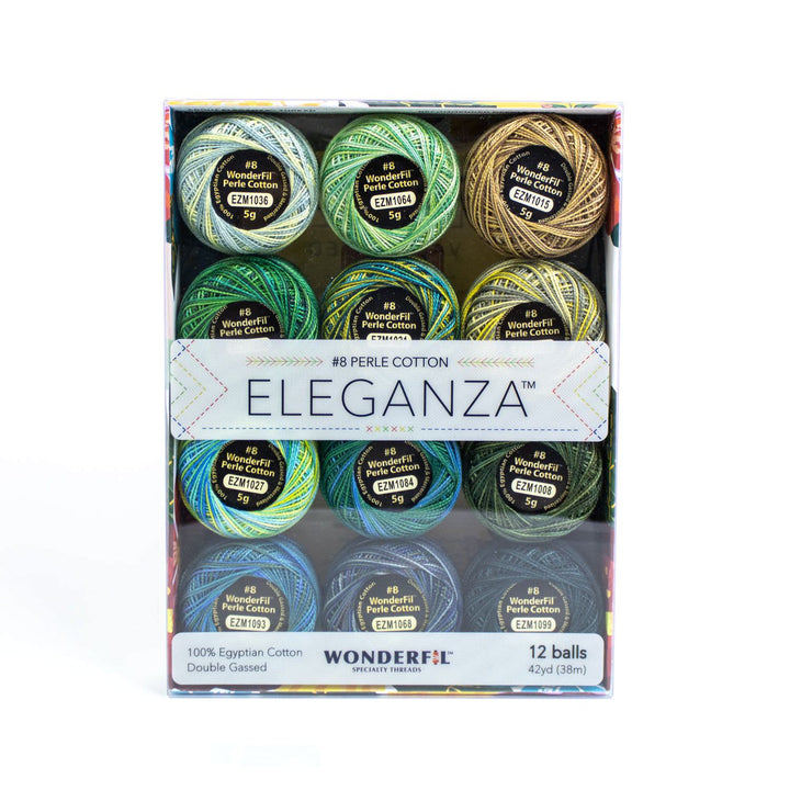 Wonderfil - Eleganza Color Set - 8wt - Meadow