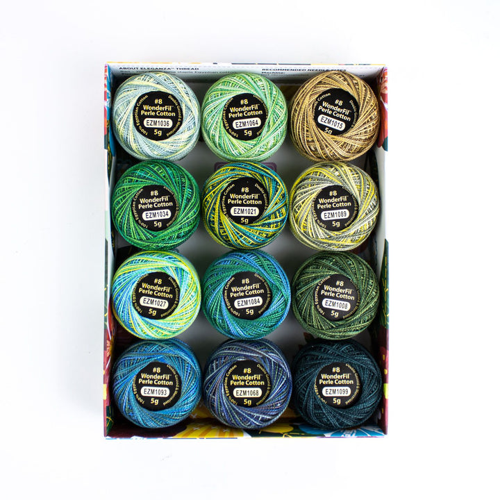 Wonderfil - Eleganza Color Set - 8wt - Meadow