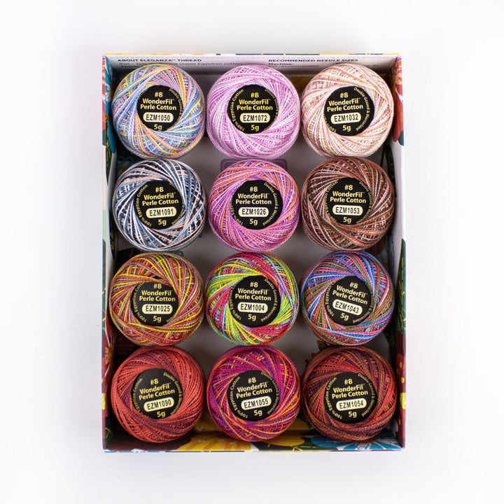 Wonderfil - Eleganza Color Set - 8wt - Passion