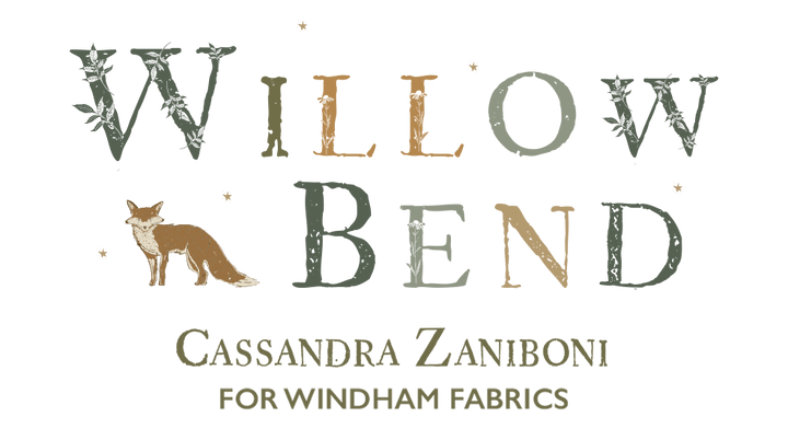 Windham Fabrics - Cassandra Zaniboni - Willow Bend  - Daisy Dance in Silver
