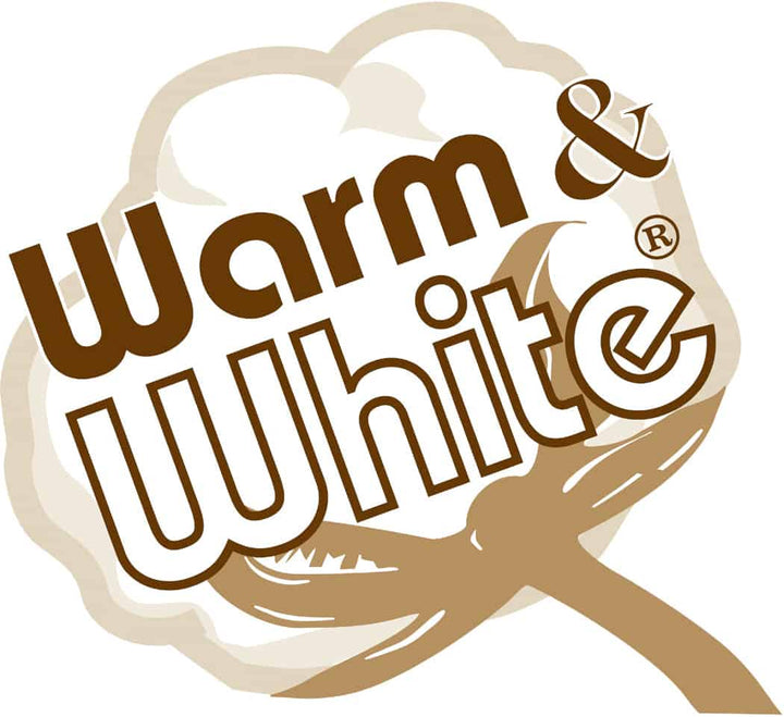 Warm and White - Der Quiltvlies-Klassiker aus den USA - Full Size (90X96 Inch abgepackt)