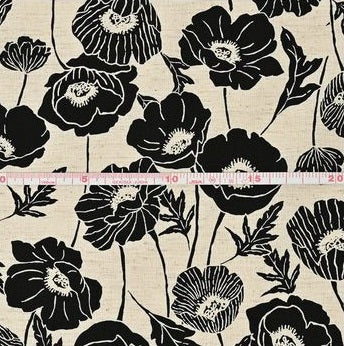 Kokka  One Flower Poppy in Natur/Altrosa