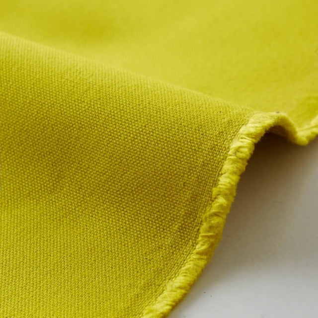 Kokka - Nuno to Mono - 9,5 Sailcloth in Yellow