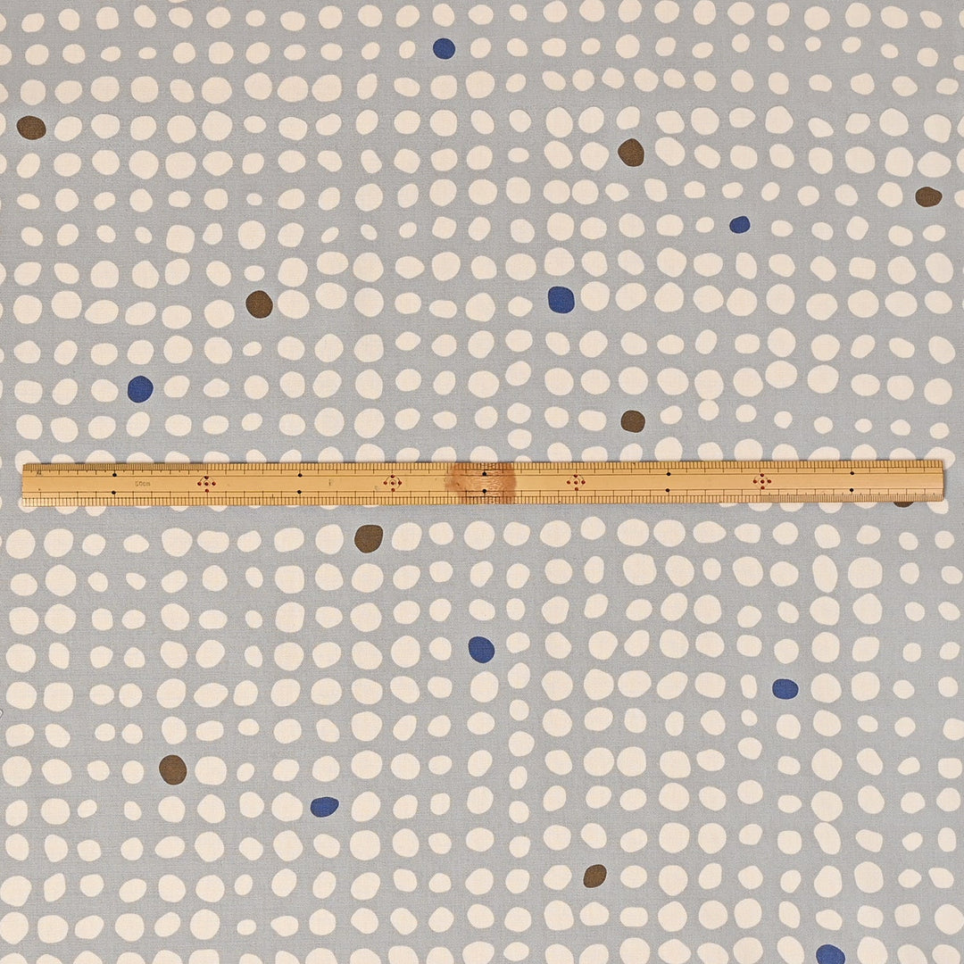 Kokka  Linnea Basic - Dots in Natur/Rosé (Oxford)