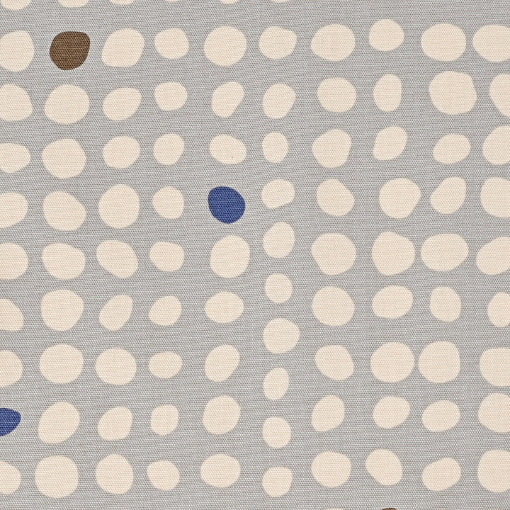 Kokka  Linnea Basic - Dots in Natur/Bleu (Oxford)