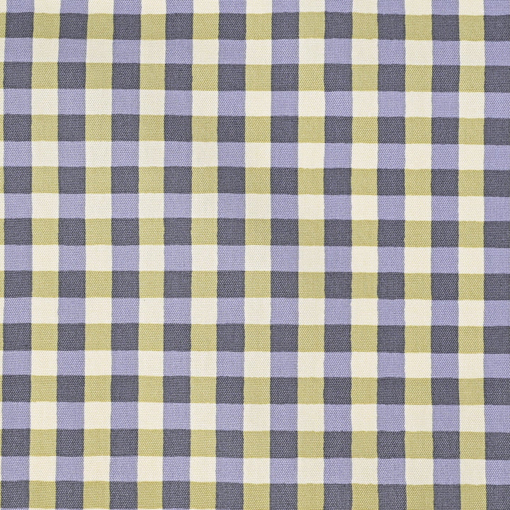 Kokka  Linnea Basic - Gingham in Lila/Beige (Oxford)