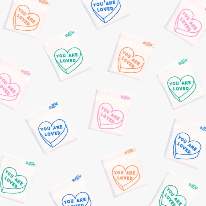 Webetiketten von Kylie and the Machine: You are Loved (6 Stück)
