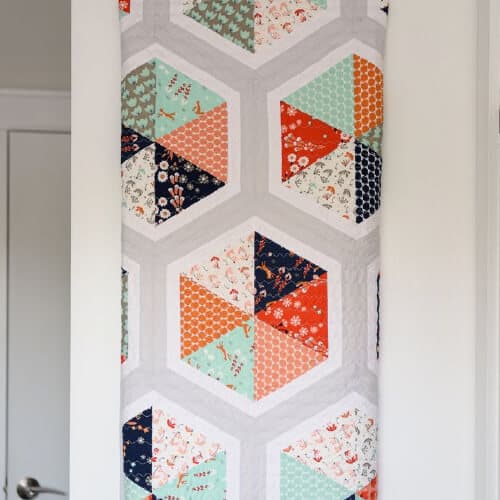 Quilt Triangle Hexies