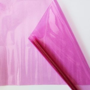 Sew HungryHippie Vinyl Transparent 12g Hot Pink Glitter