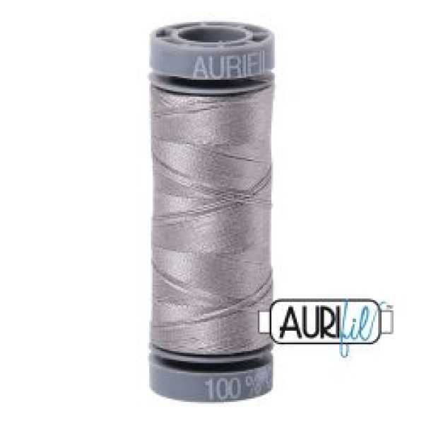 28wt-Garn Aurifil 2620 Stainless Steel