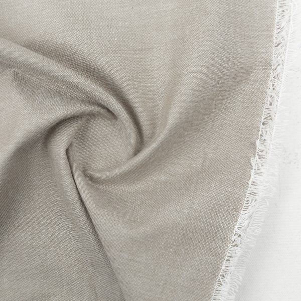 Peppered Cotton Yarn Dye in Fog - Rückseitenstoff (extrabreit)