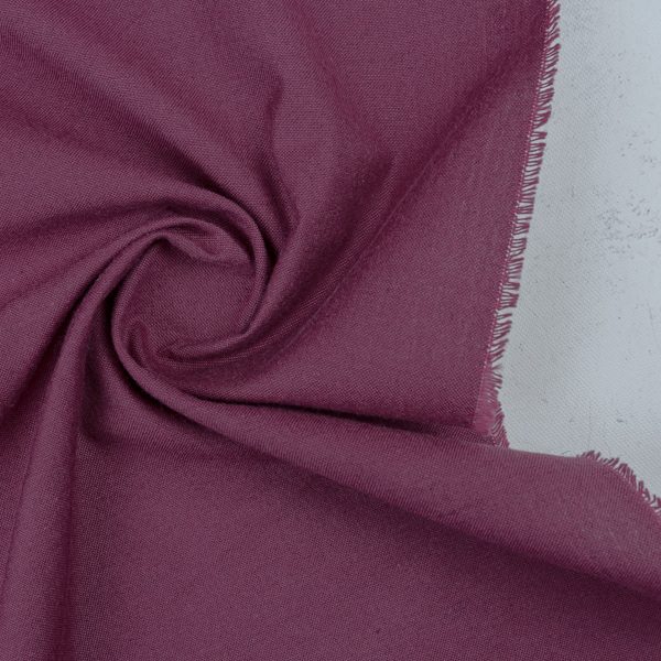 Peppered Cotton - Shot Cotton Solid in Merlot