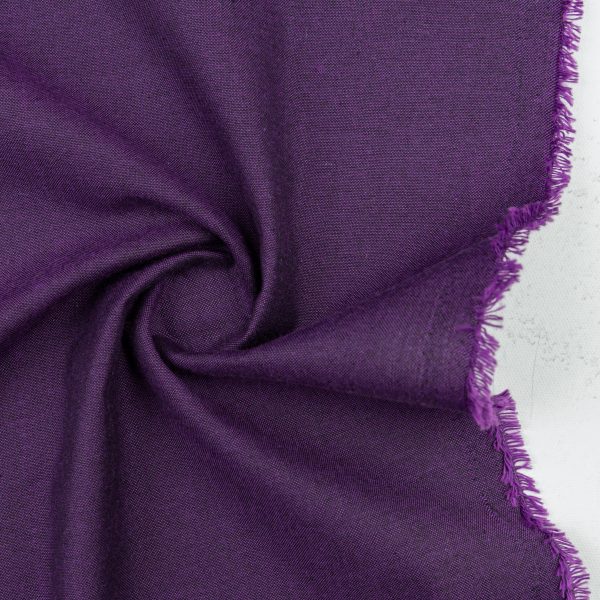 Peppered Cotton - Shot Cotton Solid in Aubergine