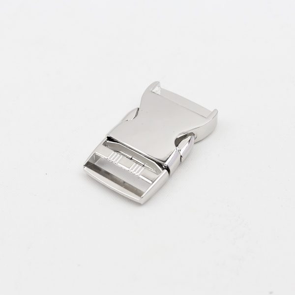 Steckschnalle Nickel für Gurtbänder bis zu 30mm