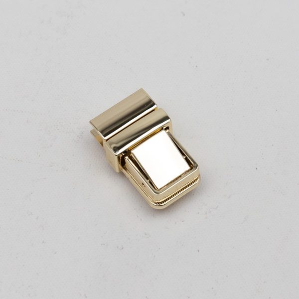 Steckschloss "Fehmarn" in Light Gold (23mm breit)