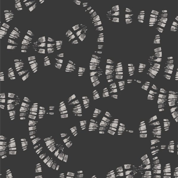 Art Gallery Fabrics - InkPerfect Carbon - Echoes of Carbon