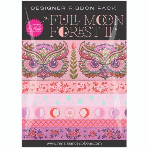 Tula Pink - Full Moon Forest II - Webbing-Set in Honey (6teilig)