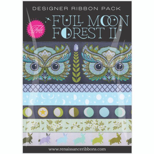 Tula Pink - Full Moon Forest II - Webbing-Set in Starlight (6teilig)