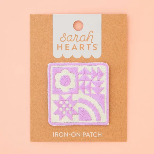 Patches von Sarah Hearts: Lavender Quilt Block – Bild 2